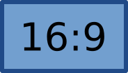 16:9 aspect ratio